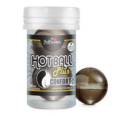 HOT BALL CONFORTO - Inibe o desconforto e torna as relações anais mais prazerosas