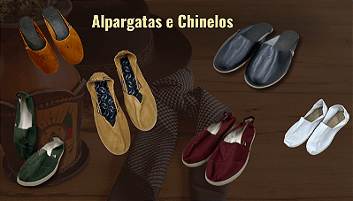 alpargatas e chinelos