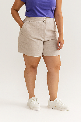 Shorts linho