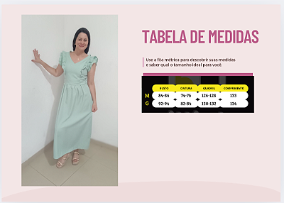 Vestido longo alfaiataria