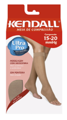 MEIA COMPRESS 3/4 PANTURRILHA 15-20 KENDALL SEM PONTEIRA MEL