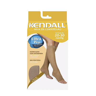 MEIA COMPRESS 3/4 PANTURRILHA 20-30 KENDALL SEM PONTEIRA MEL