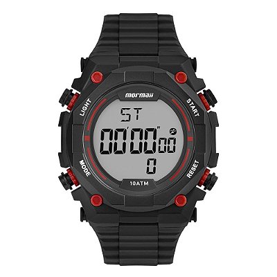 Relógio Mormaii Masculino Wave Preto