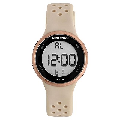 Relógio Mormaii feminino digi rosé
