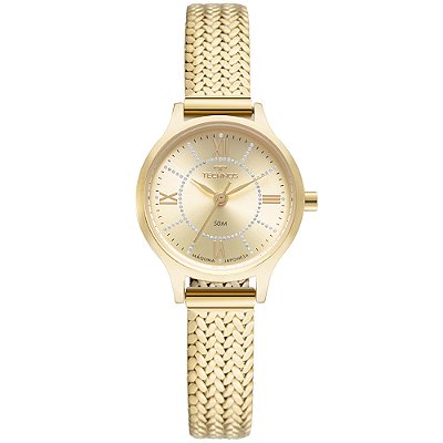 Relógio Technos Feminino Mini Dourado