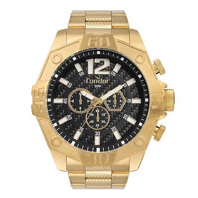 Relógio Condor Masculino Civic Dourado