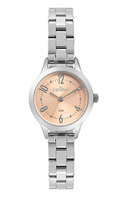 Relógio Condor Feminino Mini Prata