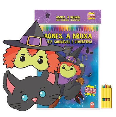 Agnes, A Bruxa Mais Saudável E Divertida! Superkit Divertido-..