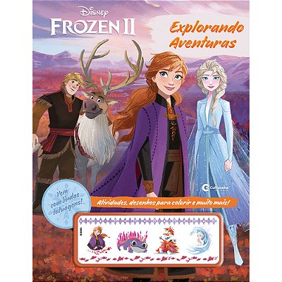 Explorando Aventuras - Frozen 2 Com Tatuagens