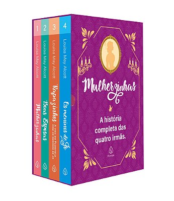 Box Mulherzinhas: A História Completa Com 4 Livros, Bloco De Anotações E Marcador De Página A História Completa-..