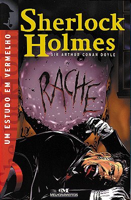 Um Estudo Em Vermelho - Sherlock Holmes - De Acordo Com A Nova Ortografia..-