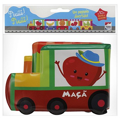 Passeio Divertido - Livro De Banho: Frutas E Vegetais