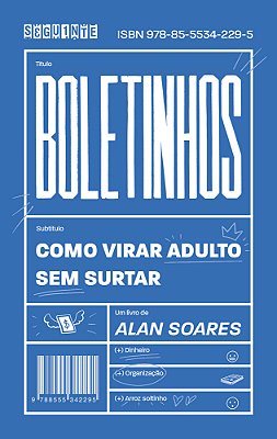 Boletinhos Como Virar Adulto Sem Surtar