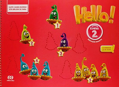 Hello! Kinder 2 - Ensino Infantil - Livro Com CD De Áudio