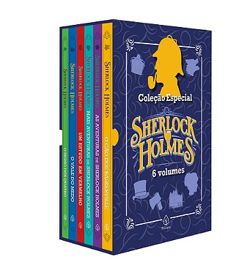 Coleção Especial Sherlock Holmes - Box Com 6 Livros-..