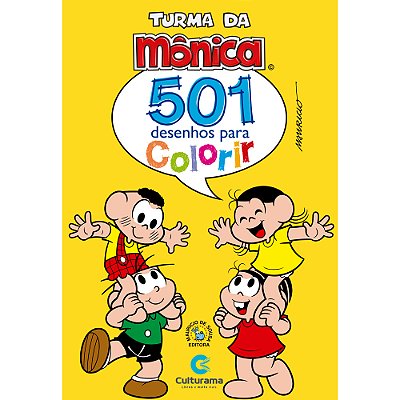 501 Desenhos Para Colorir Turma Da Monica
