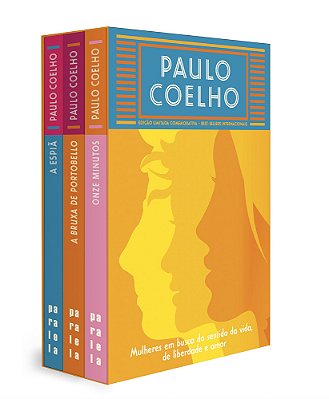 Box Paulo Coelho – Coleção Três Mulheres A Bruxa De Portobello, Onze Minutos E A Espiã