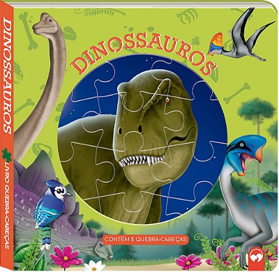 Dinossauros Livro Quebra-Cabeças