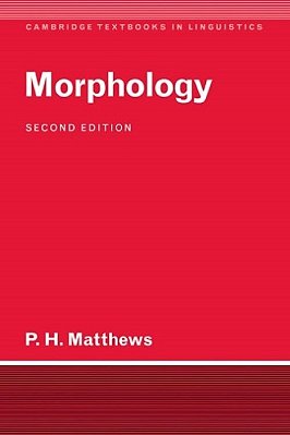Morphology - Second Edition