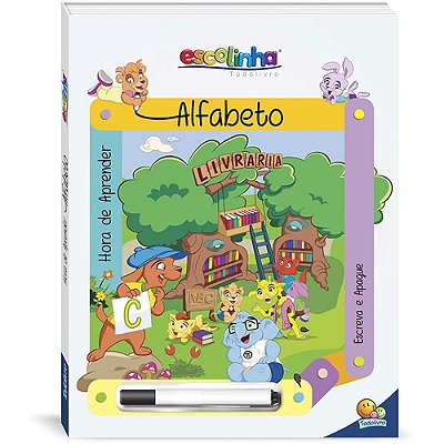 Hora De Aprender! Alfabeto: Atividades Escreva E Apague
