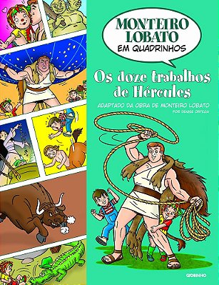 Os Doze Trabalhos De Hercules - Monteiro Lobato Em Quadrinhos..-