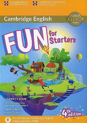 Fun For Starters - Student's Book W Online Activities And Audio & Home Fun Booklet 2 - Fourth Editio