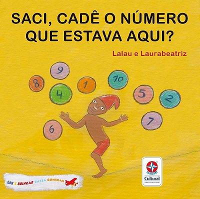 Saci, Cadê O Número Que Estava Aqui? - Livro Com Quebra-Cabeça..-