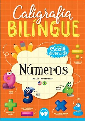 Caligrafia Bilíngue - Números - Vale Das Letras