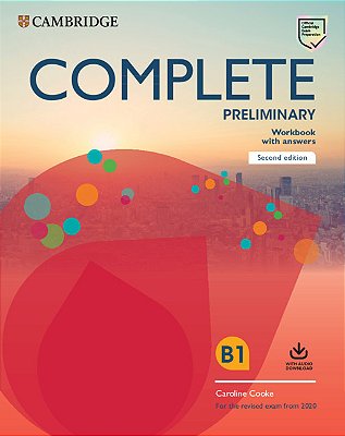 Complete Preliminary - Workbook With Answers With Audio Download: For The Revised Exam From 2020 - Second Edition