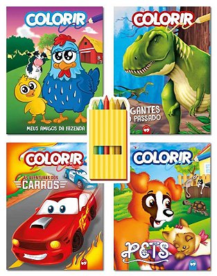 Kit Explosão De Cores Meninos-..