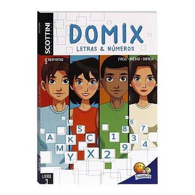 Scottini Domix Letras & Números (96P) N.3