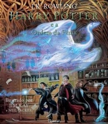 Harry Potter E A Ordem Da Fênix (Edição Capa Dura Ilustrada)..-