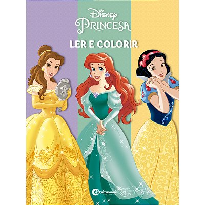 Ler E Colorir Princesas B