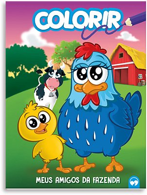 Meus Amigos Da Fazenda Explosão De Cores