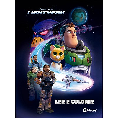 Ler E Colorir Lightyear