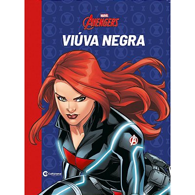Livro Recortado Marvel Viúva Negra
