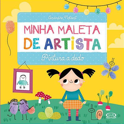Minha Maleta De Artista Pintura A Dedo..-