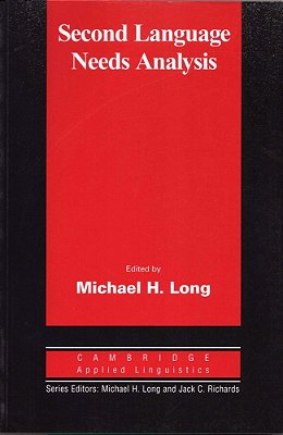 Second Language Needs Analysis