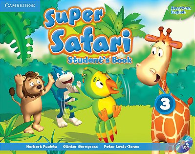 American Super Safari 3 - Student's Book With Dvd-ROM