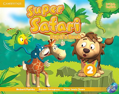 Super Safari 2 - Pupil's Book With Dvd-ROM-..