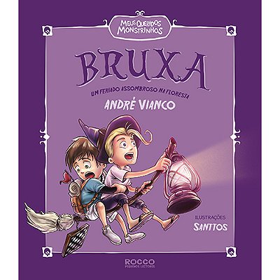 Bruxa Um Feriado Assombroso Na Floresta