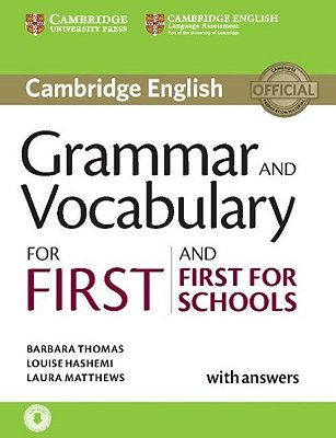 Grammar And Vocabulary For First And First For Schools - Book With Answers And Audio CD