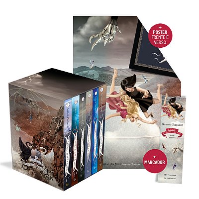 Caixa De Luxo A Escola Do Bem E Do Mal – A Série (Com Marcador + Pôster Exclusivo)