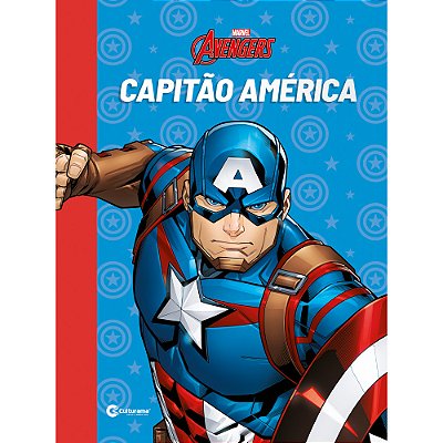 Livro Recortado Marvel Capitão América
