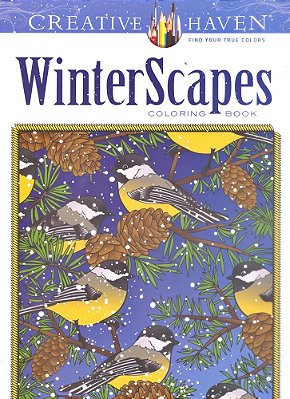 Winterscapes - Creative Haven Coloring Books-..