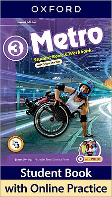 Metro 3 - Student's Book With Online Practice - Second Edition