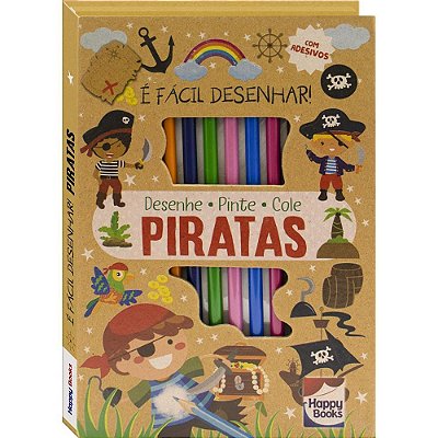 É Fácil Desenhar! Piratas