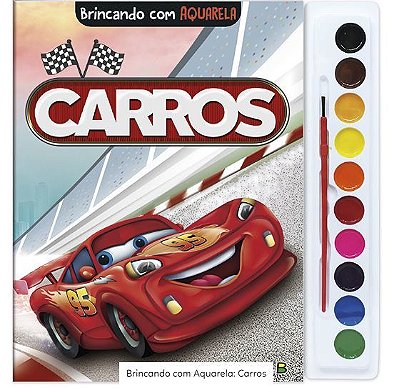 Brincando Com Aquarela: Carros