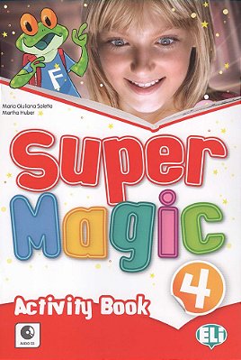 Super Magic 4 - Activity Book With Audio CD
