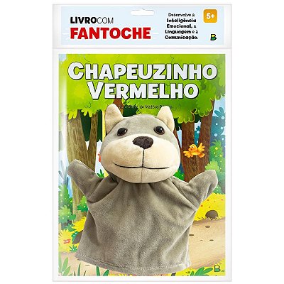 Livro Com Fantoche: Chapeuzinho Vermelho